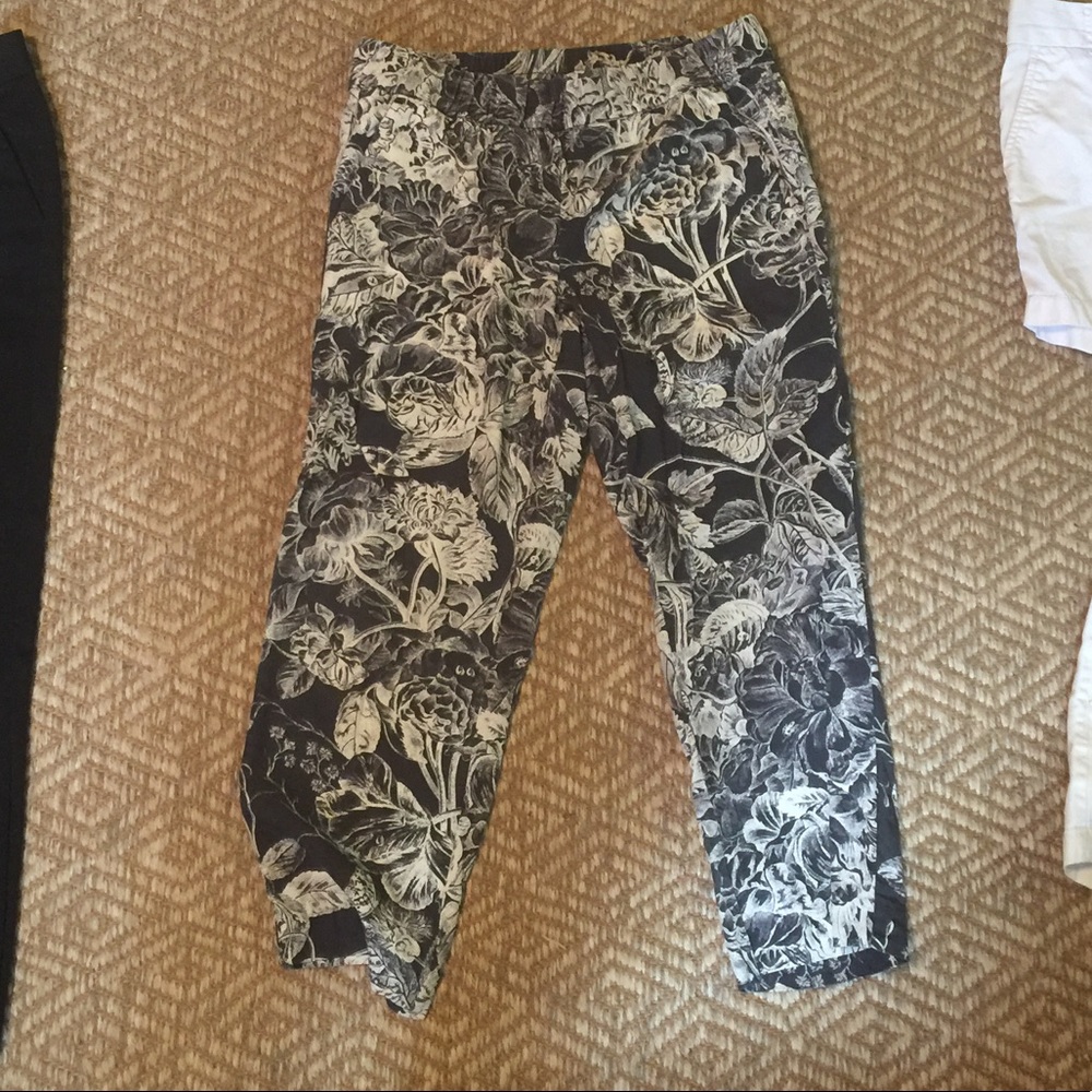 Loft cropped pants